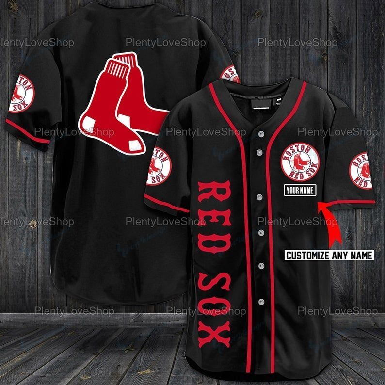 Boston Red Sox Personalized Baseball Jersey 312