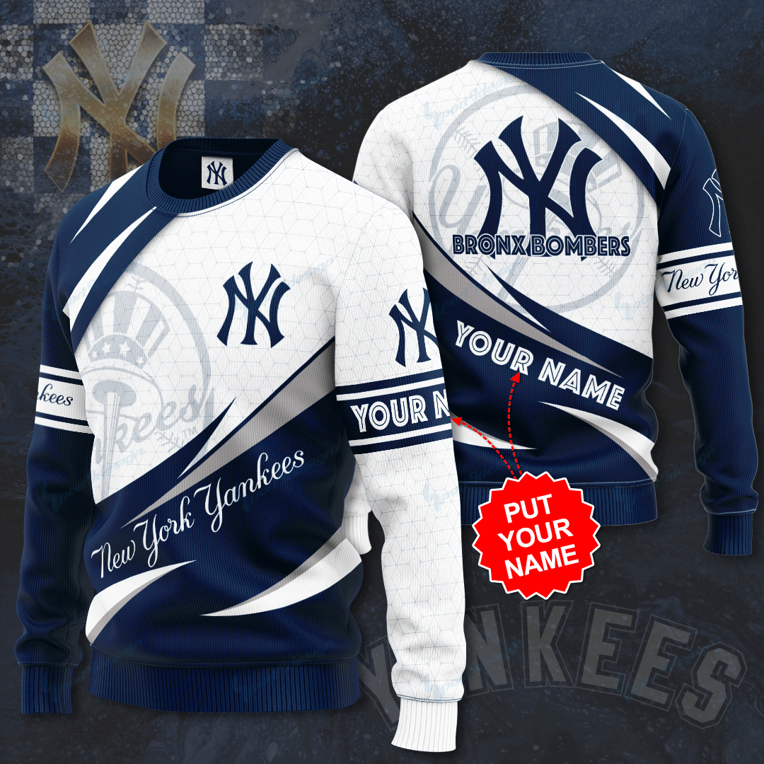 New York Yankees Personalized Sweater/ Jogger 002