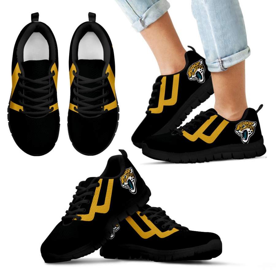 Line Bottom Straight Jacksonville Jaguars Sneakers