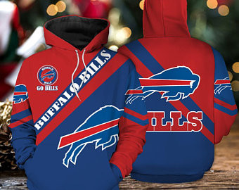 Buffalo Bills Logo 36 Unisex 3D Hoodie Gift For Fans