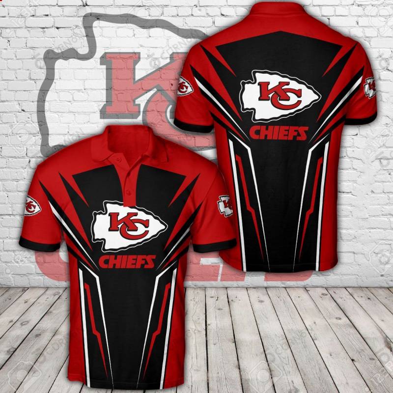 Kansas City Chiefs Polo T-Shirt 003