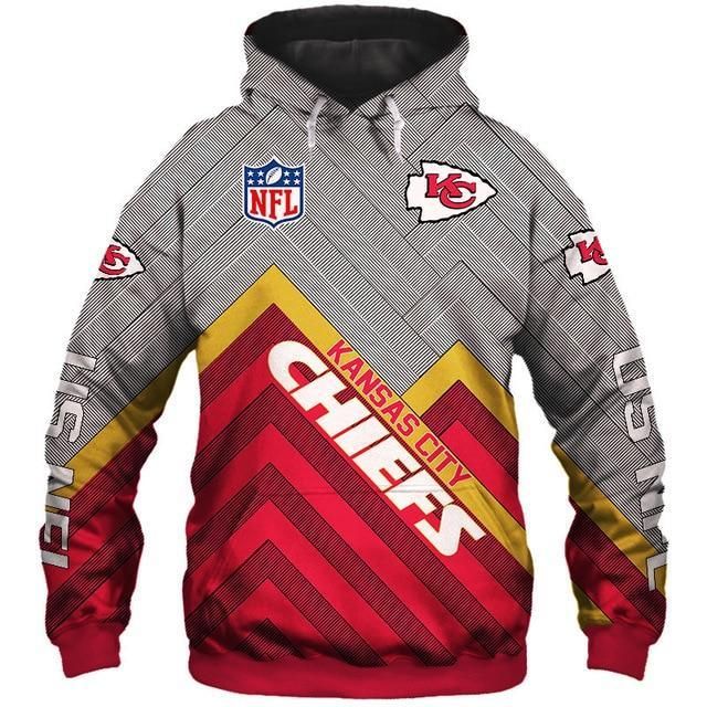 Football Teams Hoodie Shirt Limited Edition Kansas City Chiefs 3D Hoodie