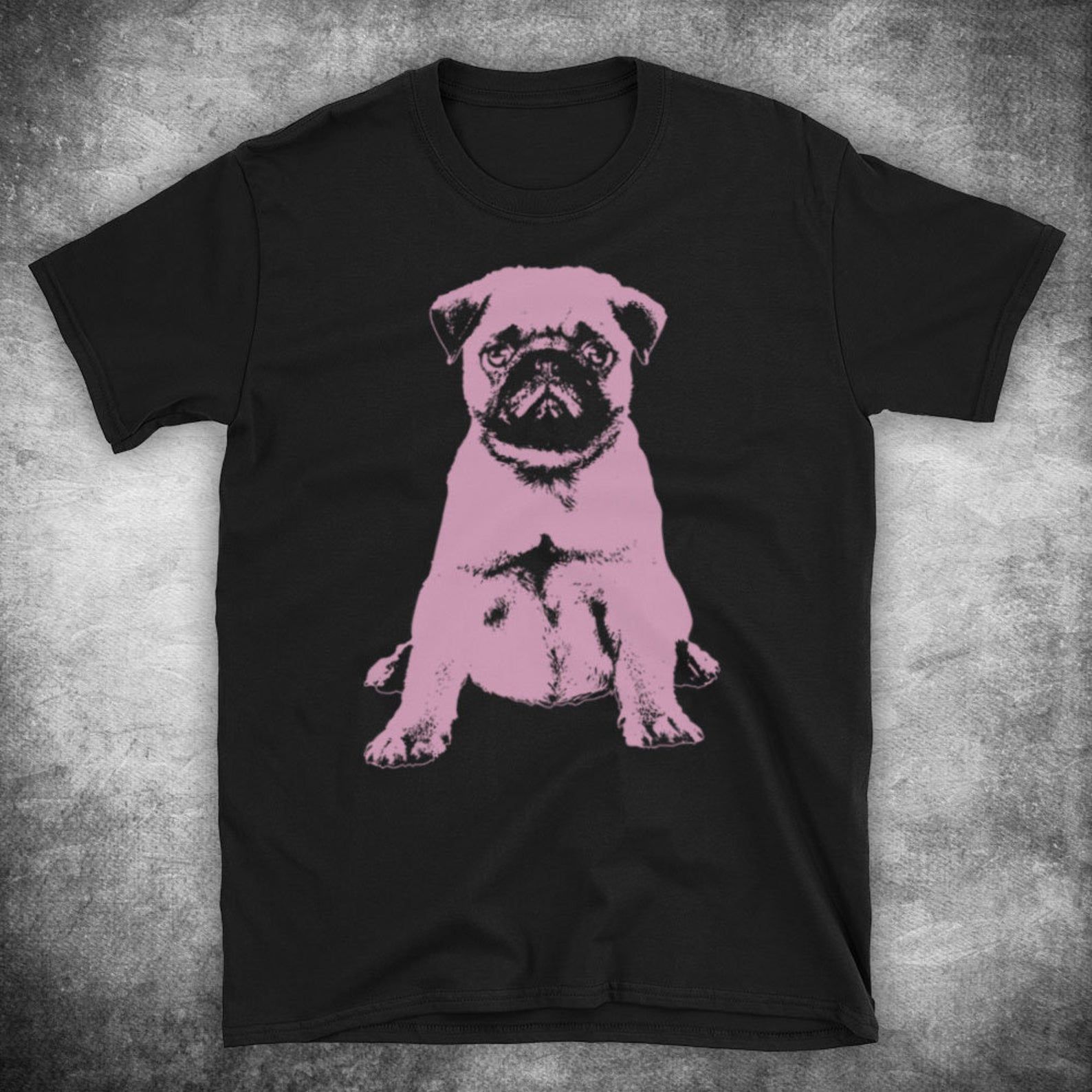 Pug Dog Cute Animal Fashionable Dog Puppy Un S T-Shirt