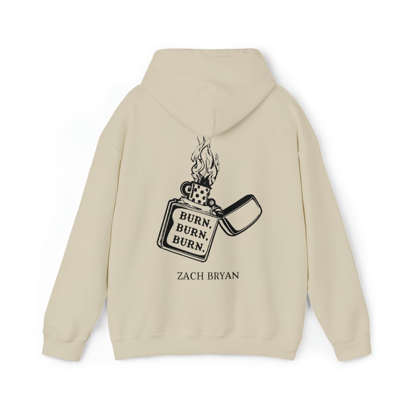 Burn Burn Burn Hoodie Zach Bryan