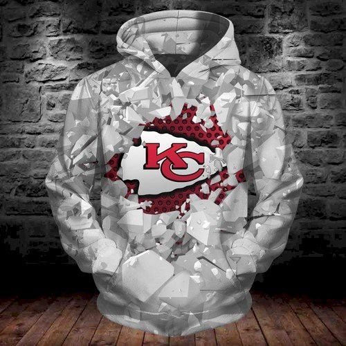 Kansas City Chiefs Skull Full  S1579 Hoodie And Zipper Personalized Trending Gift