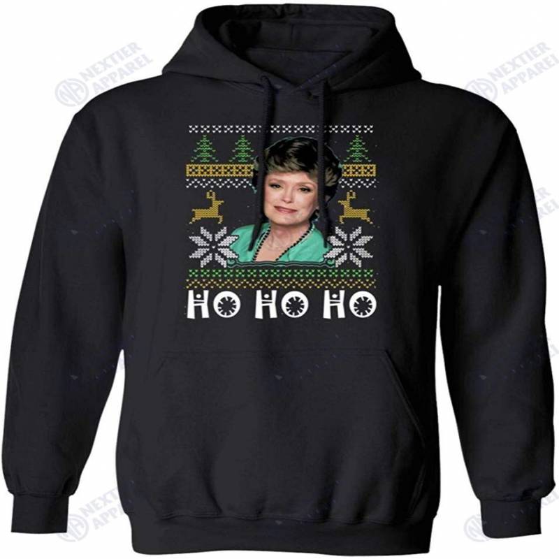 The Golden-girls Blanche Ho Ho Ho Christmas Hoodie