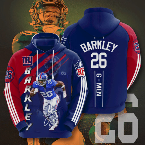 New York Giants Saquon Barkley 89 Unisex 3D Hoodie Gift For Fans