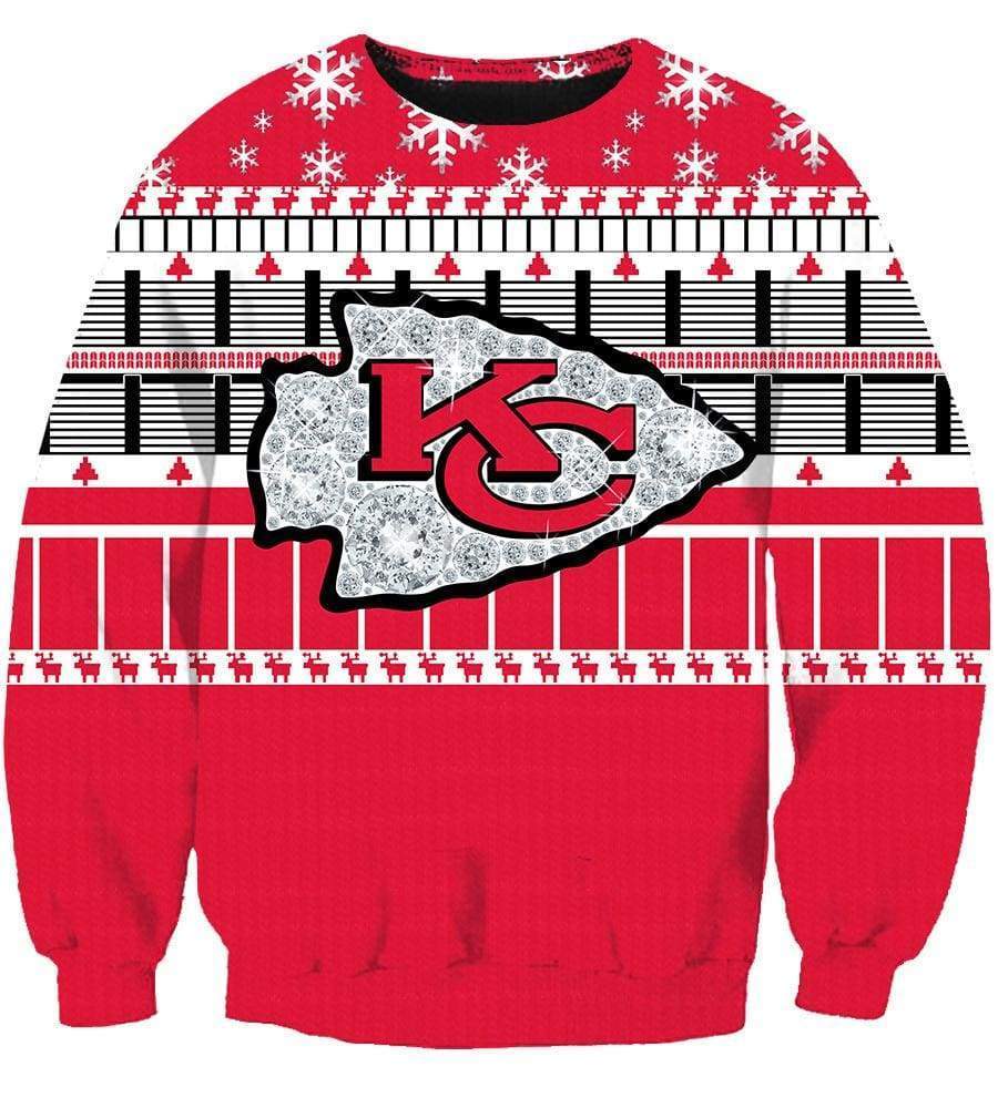 Christmas Kansas City Chiefs Sweatshirts – Red Sweatshirt