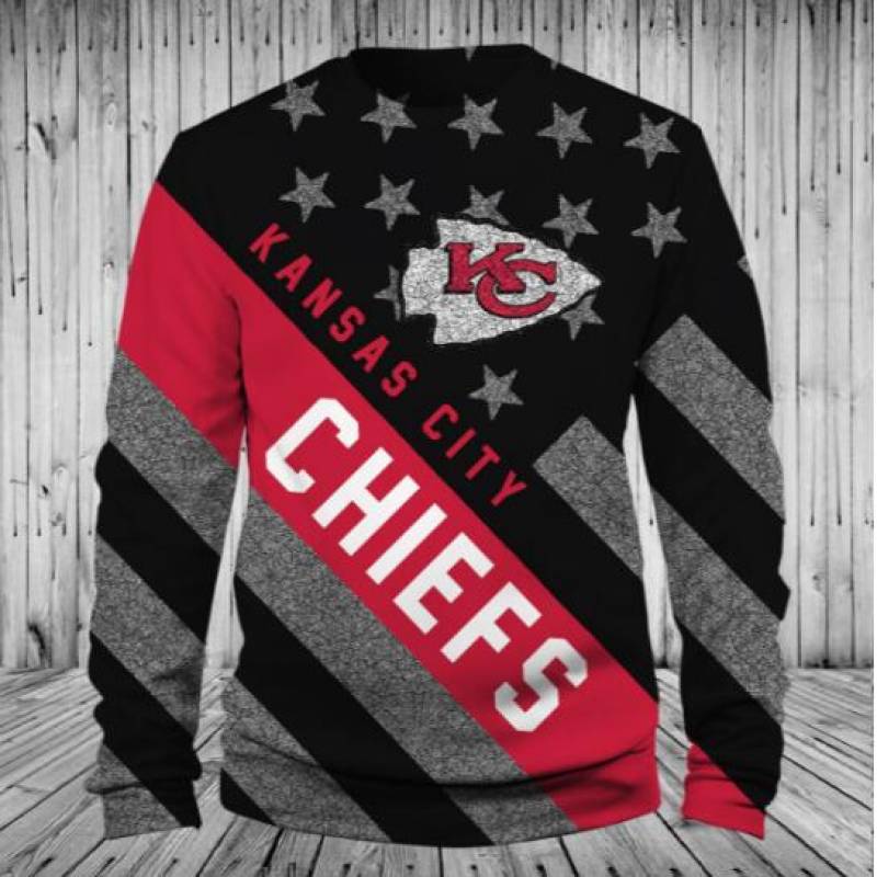 Kansas City Chiefs Flag Sweatshirt