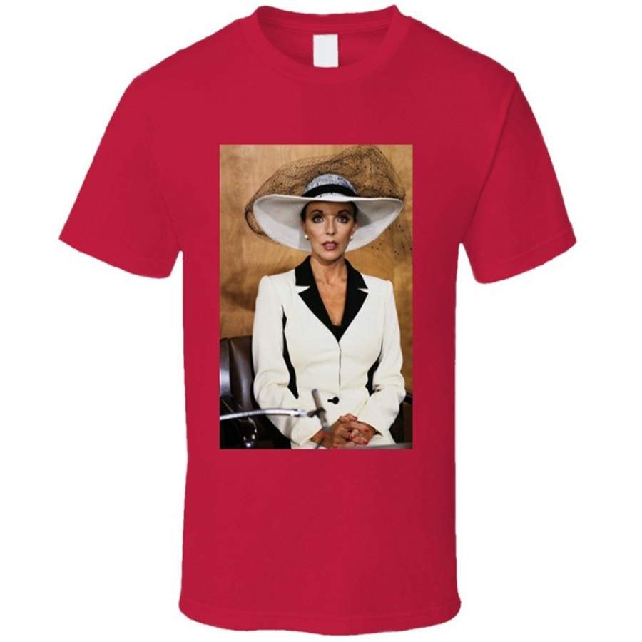 Alexis Colby Dynasty 1980 Vintage Tv Series T Shirt Fashion O-Neck Short Sleeved T-Shirts Summer Funny Loose Punk Tee Shirt For Men