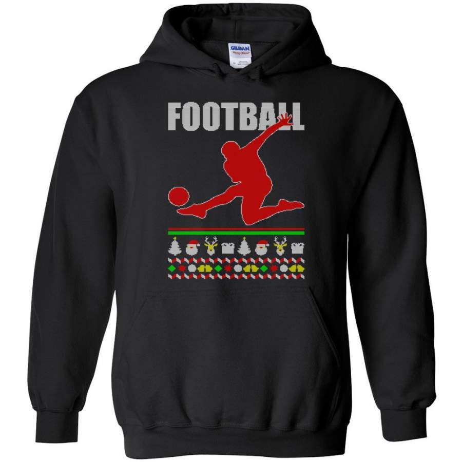 Football Ugly Christmas Sweater – Hoodie