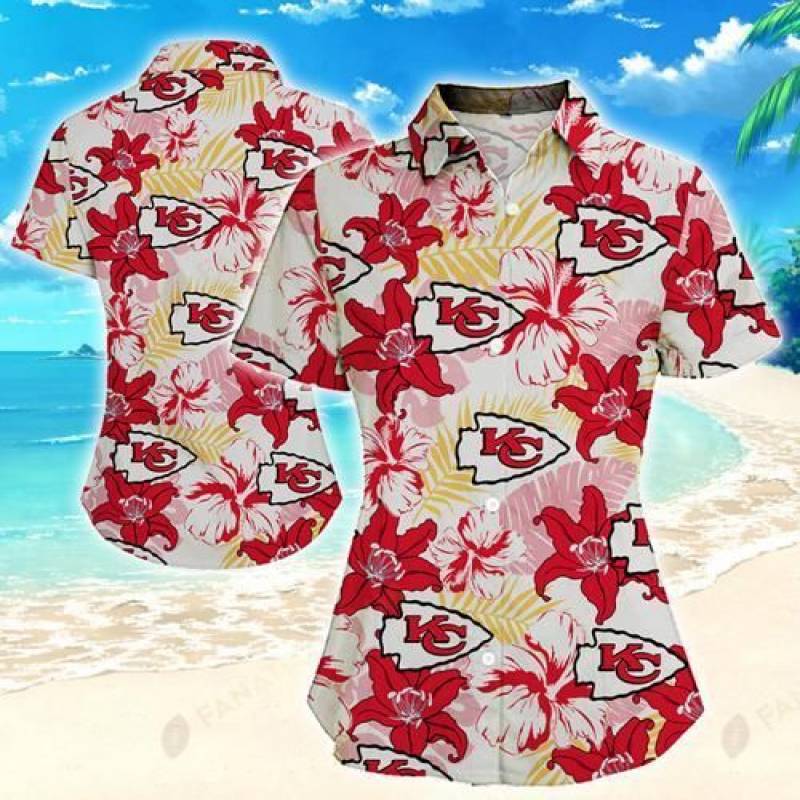 Kansas City Chiefs Women Hawaii Shirt