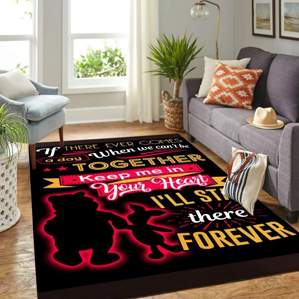 Pooh And Friends Carpet Floor Area Rug – Home Decor – Bedroom Living Room Décor