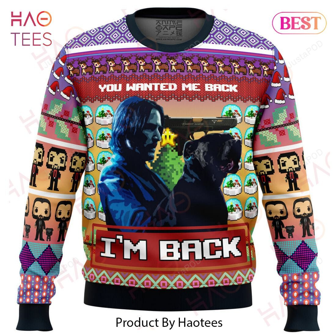 John Wick Ugly Christmas Sweater – TXTrend Shop