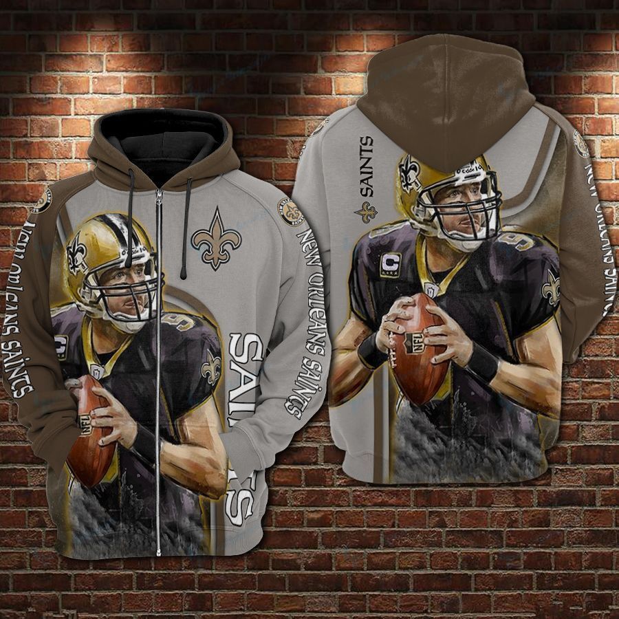 New Orleans Saints Fashion 2 Hoodie