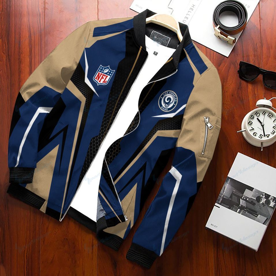 Los Angeles Rams Bomber Jacket 256