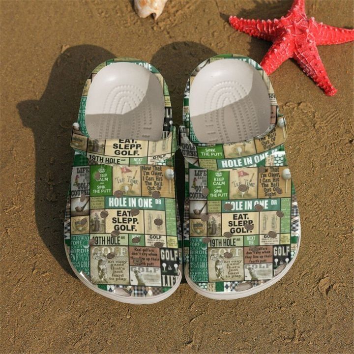 Golf Eat Sleep Sku 1188 Crocs Crocba …