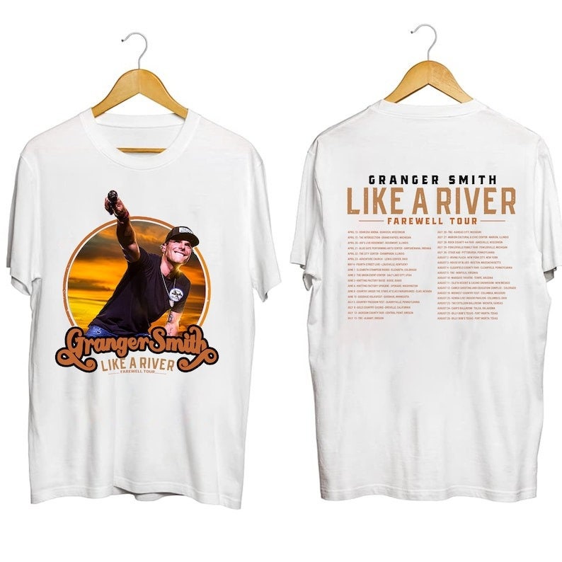 Granger Smith Like A River Farewell Tour 2023 Shirt, Granger Smith Fan Shirt, Granger Smith 2023 Shirt