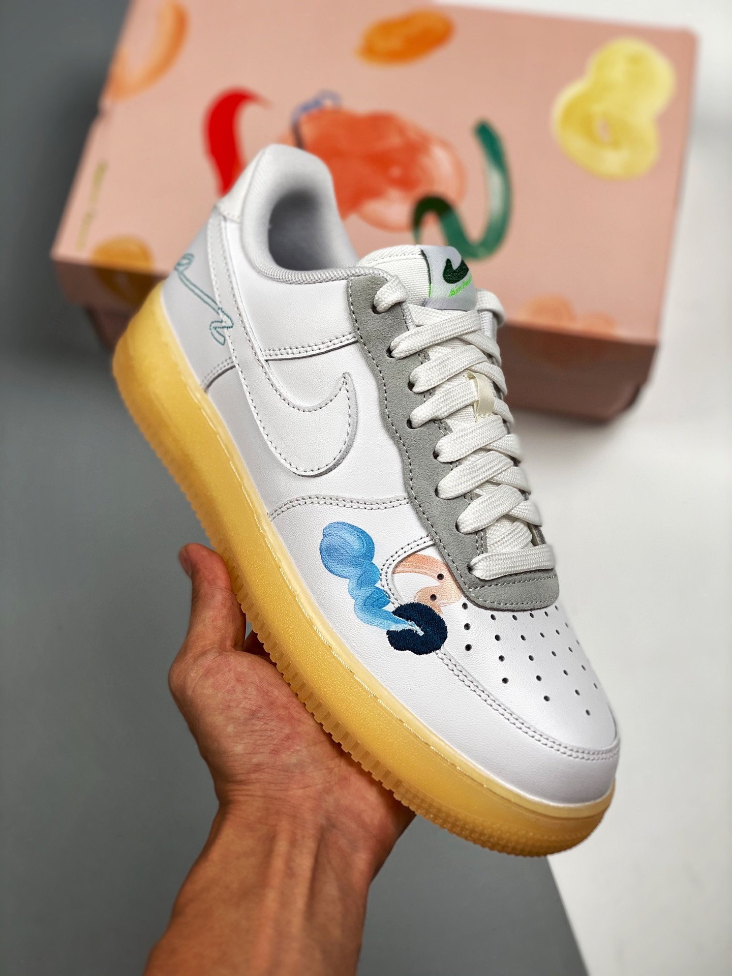 Mayumi Yamase x Nike Air Force 1 Flyleather White 5340788