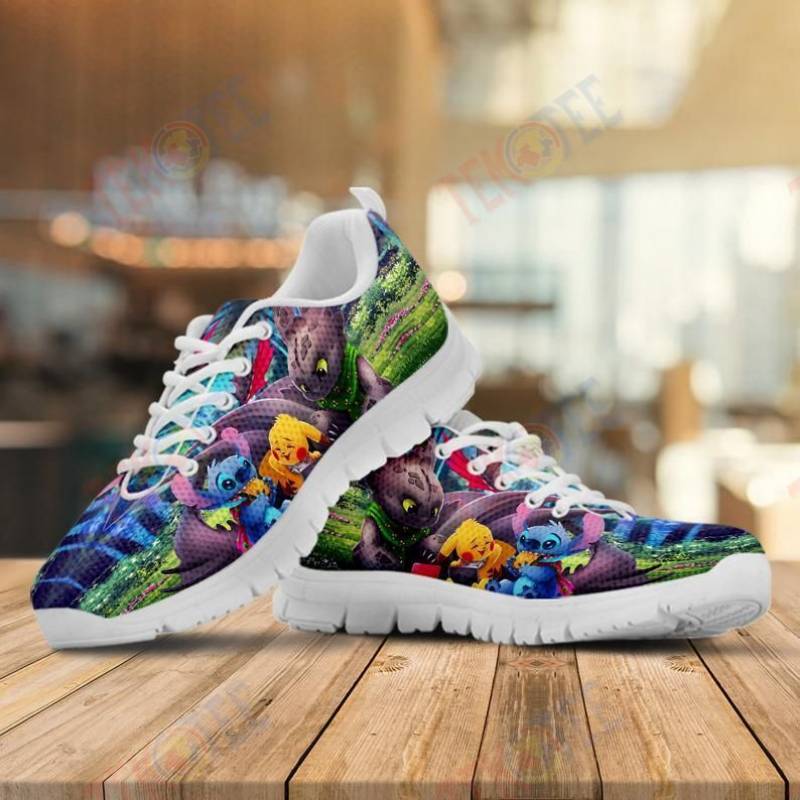 Stitch Custom Sneakers Mens Womens Shoes Boys Girls Disney Lovers Gift Ideas TMT018