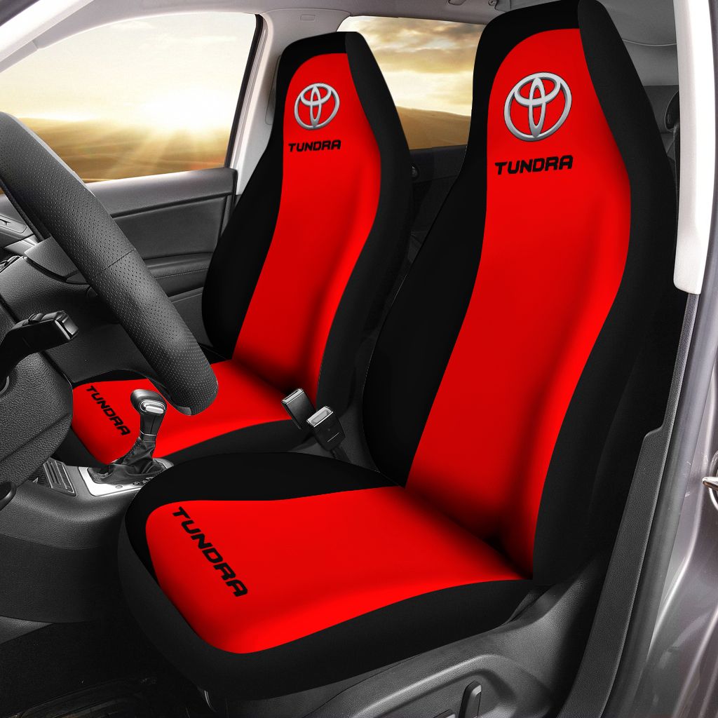 Toyota Tundra NCT-HT Car Seat Cover (Set of 2) Ver 3 (Red)