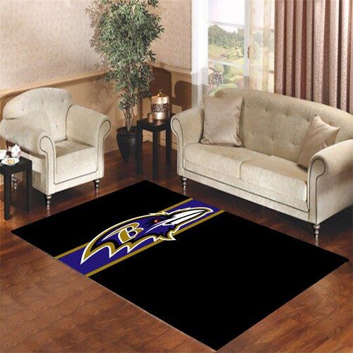 Baltimore Ravens Living Room Carpet Rugs Area Rug For Living Room Bedroom Rug Home Decor