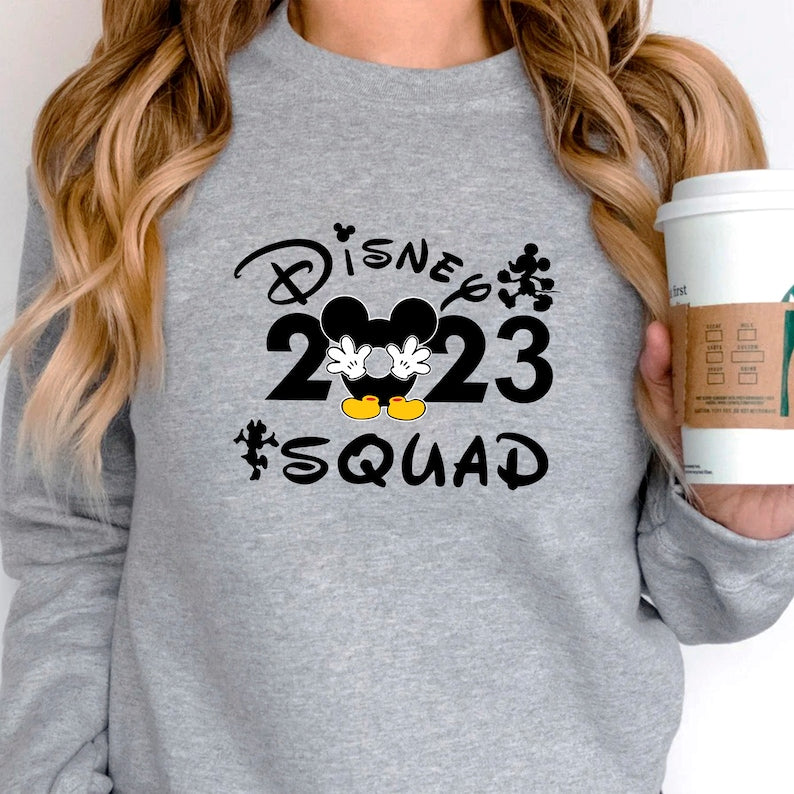 Disney Trip 2023 Sweatshirt - Disney Family Shirt - Disney Squad Shirt - Disney 2023 Trip Shirt - Disney Trip Shirt