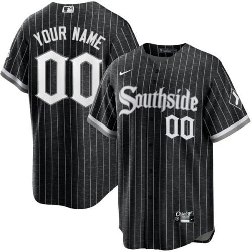 Chicago White Sox City Connect Southside Custom Jersey – All Stitched ...