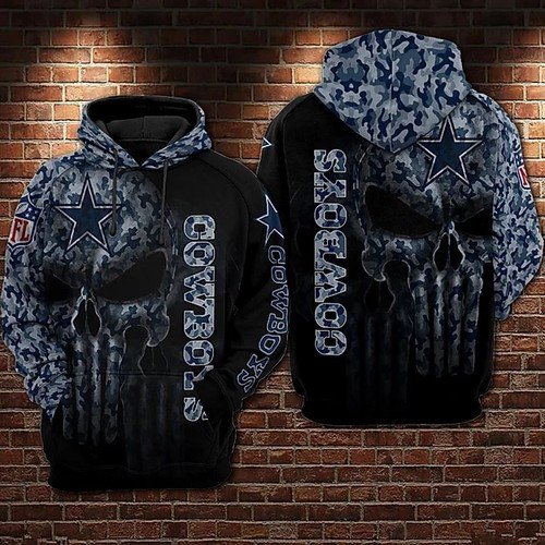 Dallas Cowboys 33 Unisex 3D Hoodie Gift For Fans