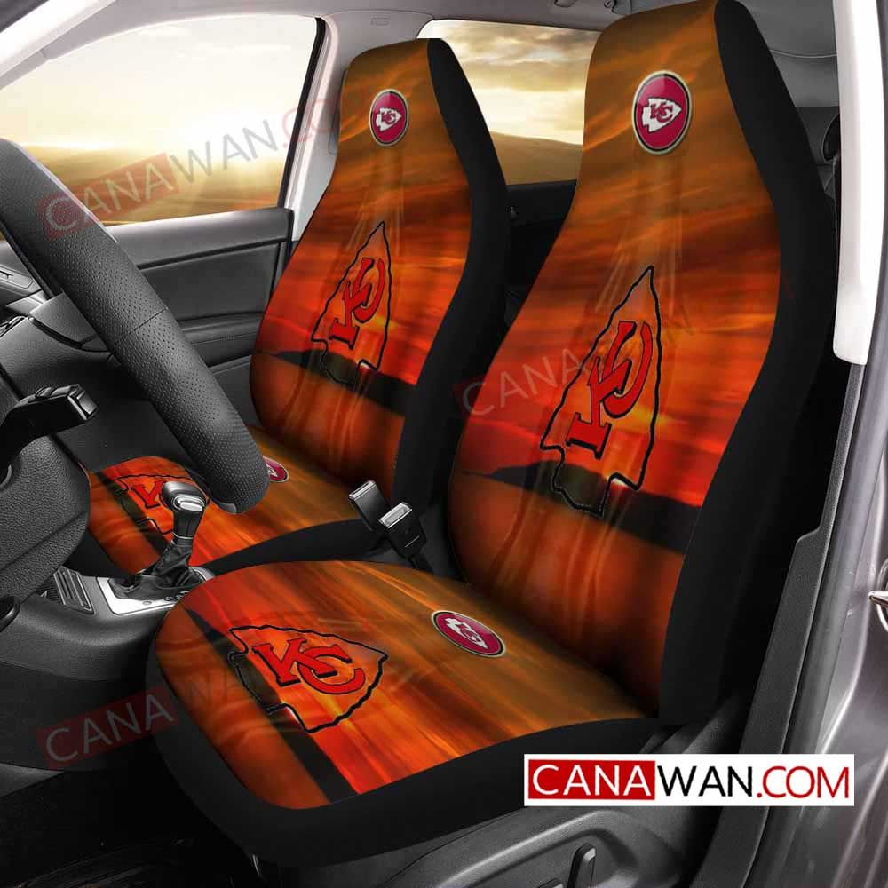 Kansas City Chiefs Style239 (1) 3D Customized Personalized Car Seat Cover