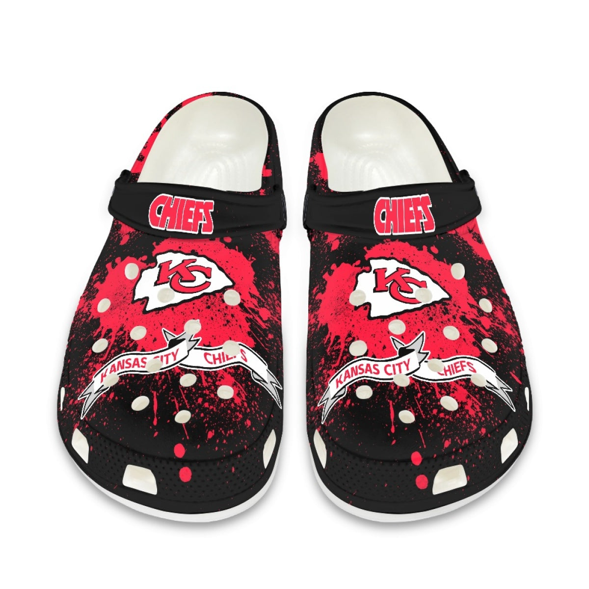 Kansas City Chiefs Crocs Clog Shoes