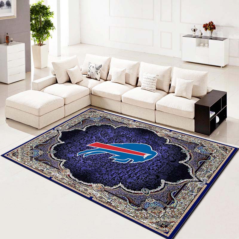 Buffalo Bills Pattern  Living Room Carpet Kitchen Area Rugs