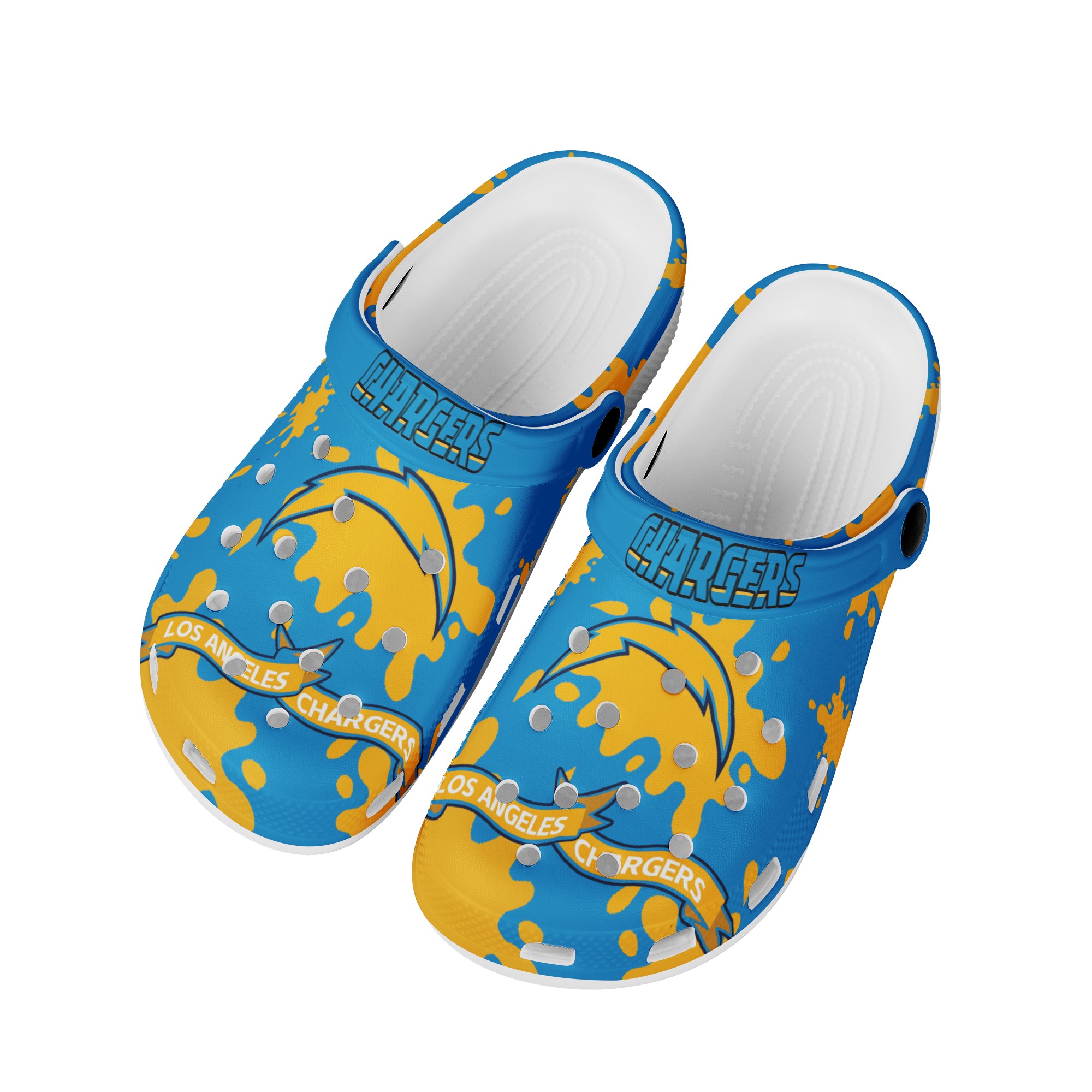 Los Angeles Chargers Crocs Shoes Cute Shoes For Fans