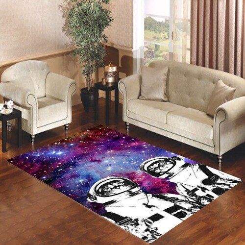 Astronaut Cat Galaxy Space Nebula Living Room Carpet Rugs Area Rug For Living Room Bedroom Rug Home Decor