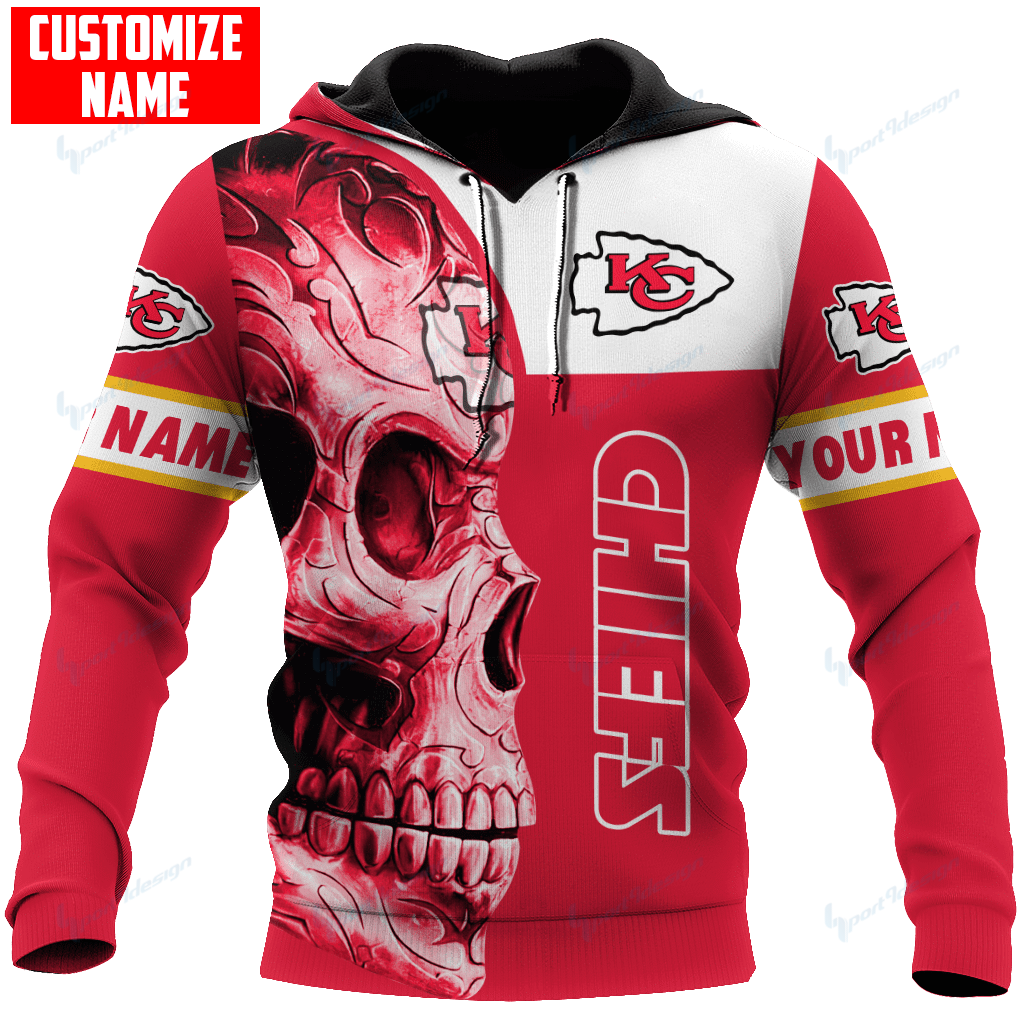 Kansas City Chiefs Personalized All Over Printed 725