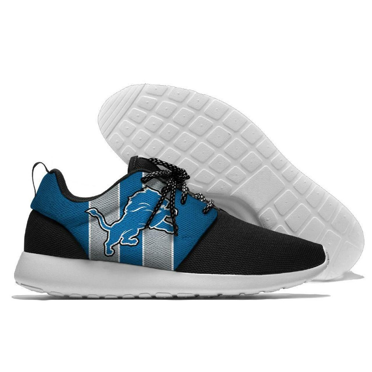 Mens And Womens Detroit Lions Lightweight Sneakers, Lions Running Shoes Shoes16677 4Fansport