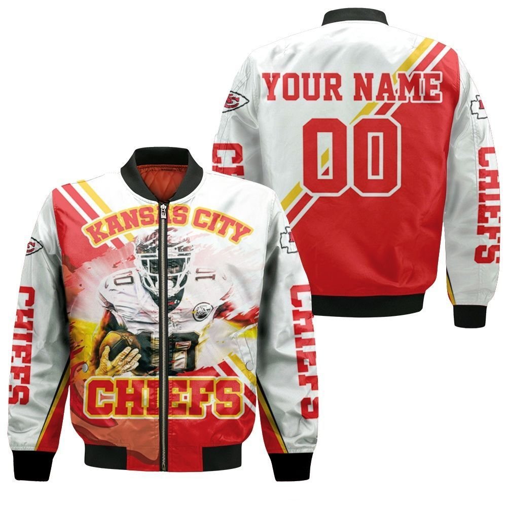 Personalized Tyreek Hill 10 Kansas City Chiefsposter For Fans Bomber Jacket