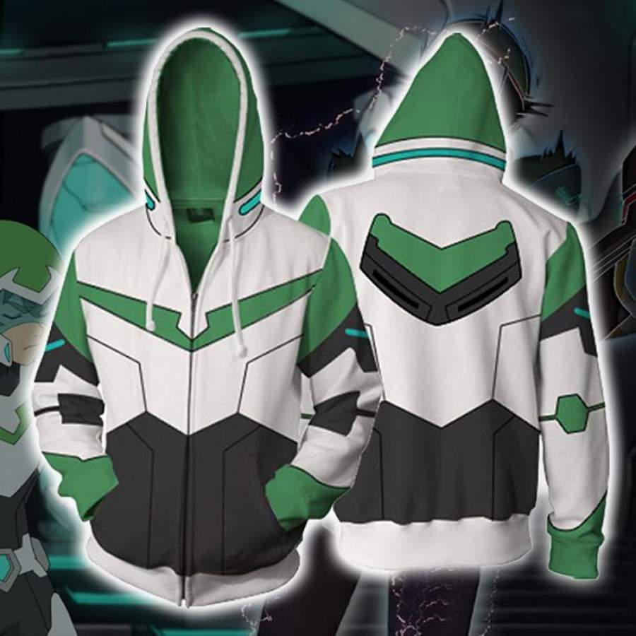 Voltron Hoodies – Legendary Defender Paladin Pidge Zip Up Hoodie OTA046