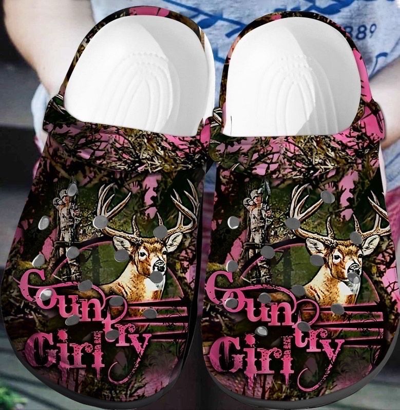 Deer Hunting Camo Personalized Clog  &hellip;