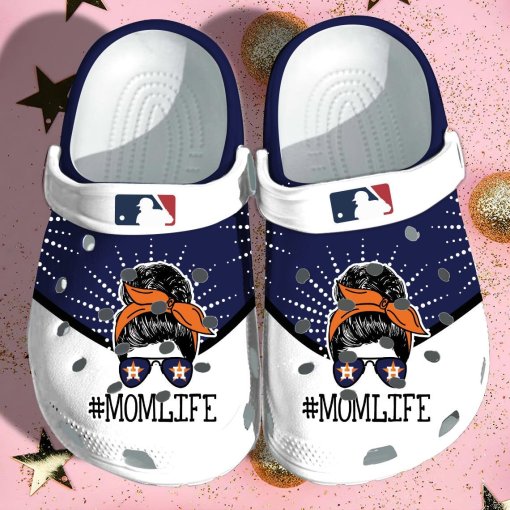 Houston Astros Personalized Name Clog Shoes