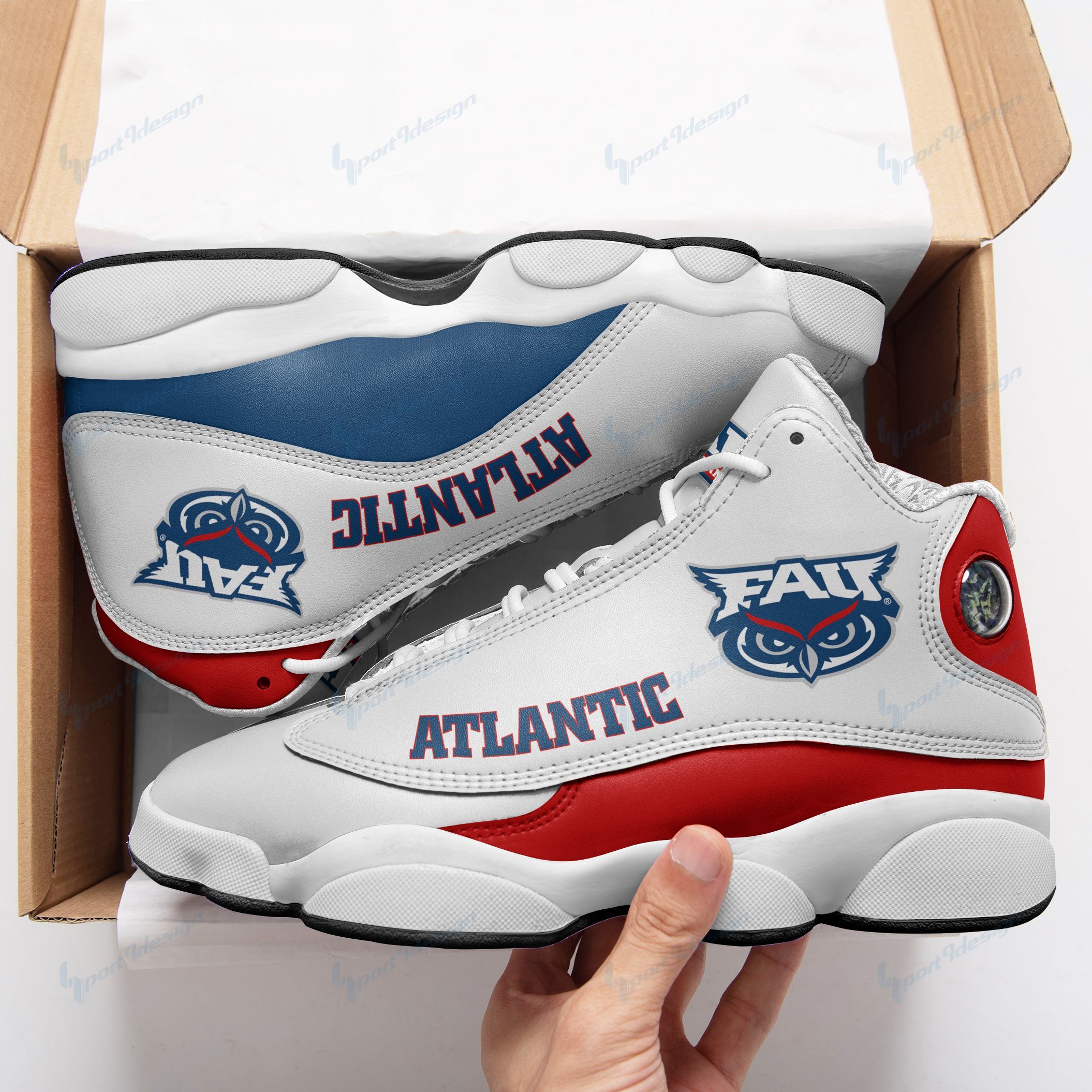 Florida Atlantic Owls AJD13 Sneakers 860