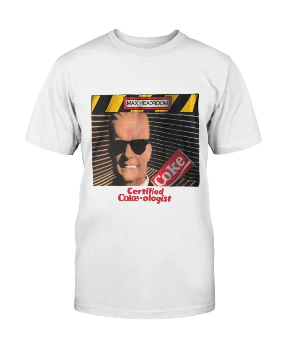 Vintage Max Headroom Tshirt T Shirt