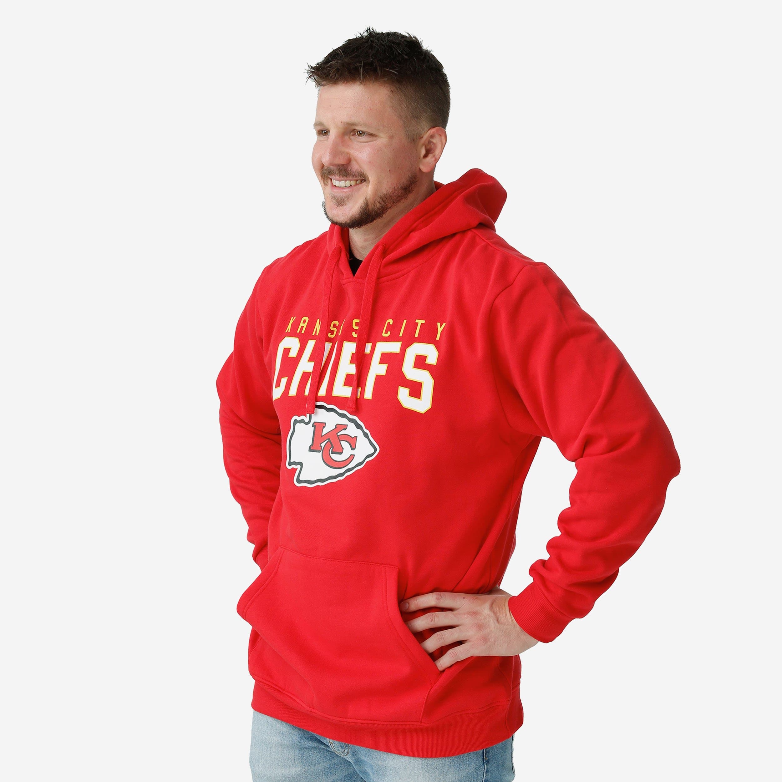 Kansas City Chiefs Solid Basic Hoodie