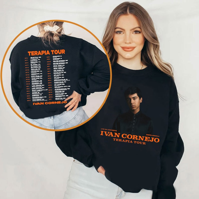 Ivan Cornejo Terapia 2023 Tour Shirt, Ivan Cornejo Terapia 2023 Concert Shirt, Ivan Cornejo Terapia Tee