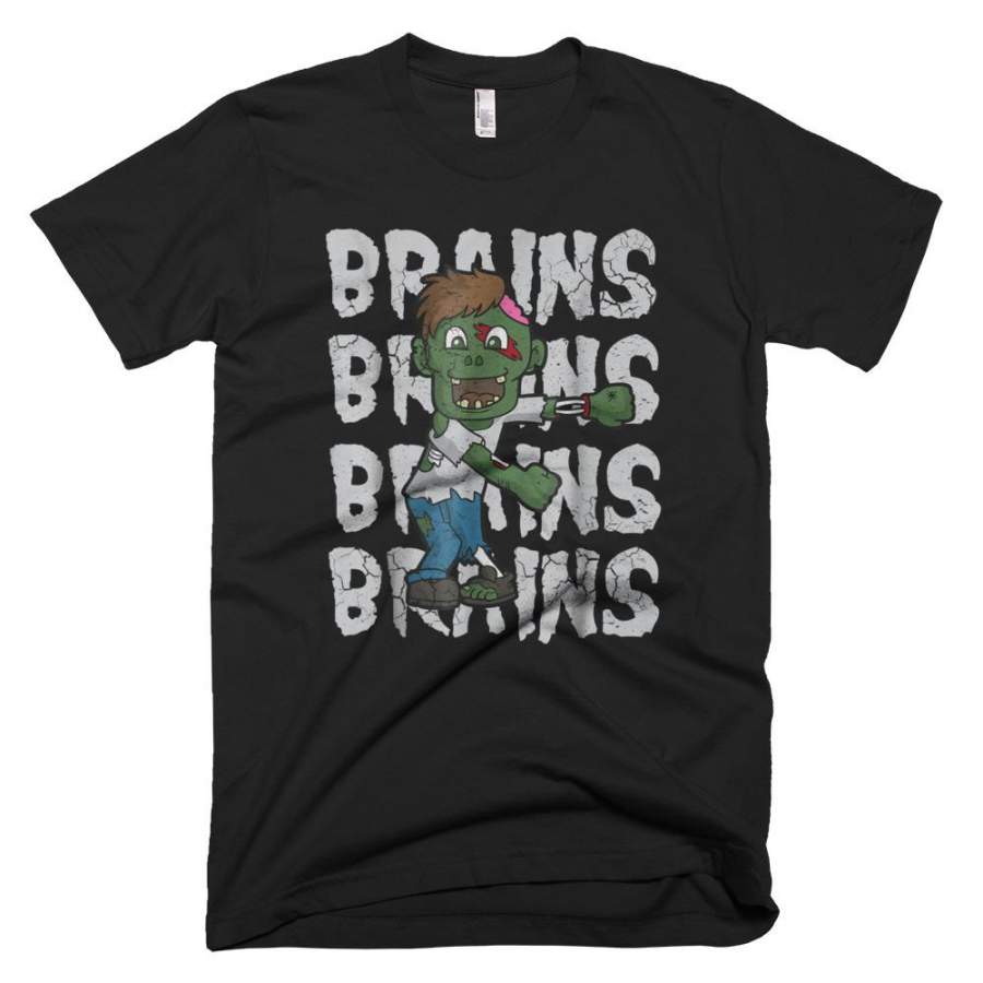 Zombie Brains Halloween T-Shirt