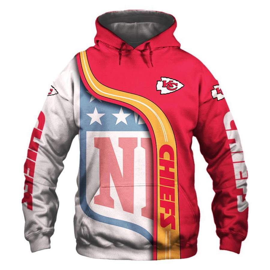 Kansas City Chiefs Hoodie 3D Style5634 All Over Printed