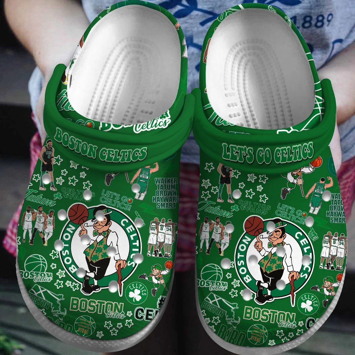 Boston Celtics Crocs