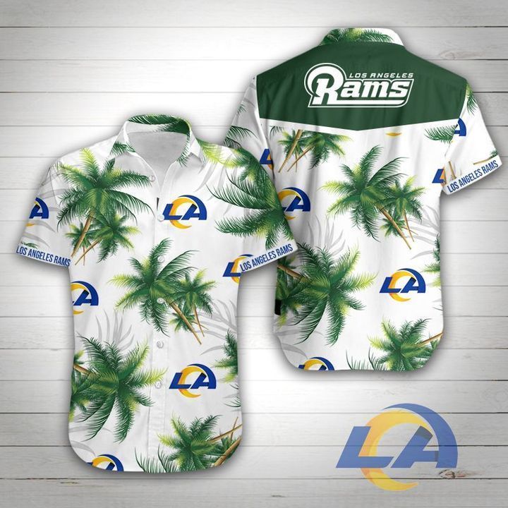 Los Angeles Rams Football Hawaiian Shirt 2 - Roticstore Design