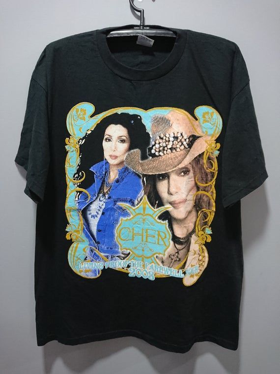 Vintage 2003 Cher Living Proof Farewell Tour 2003 Shirt Excellent Condition Pop Dance Disco Folk Shirt