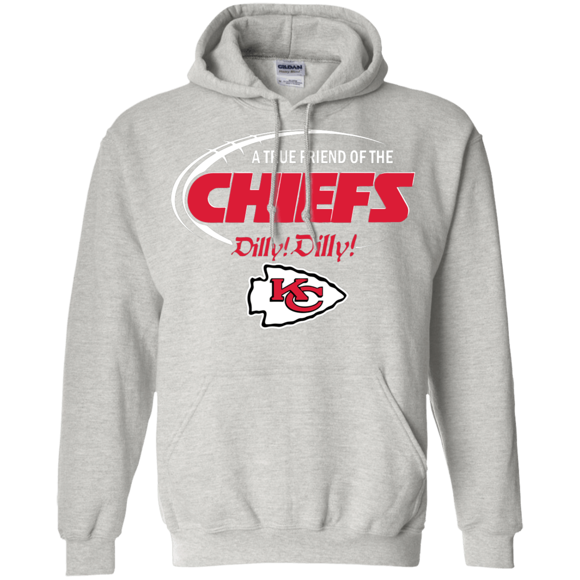 Discover Cool Dilly Dilly Kansas City Chiefs A True Friend Of The Chiefs Hoodie